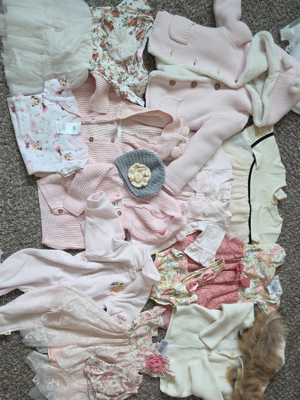 Baby Girl Matching Bundle Mixed Sizes 12 - 24 Mo.
